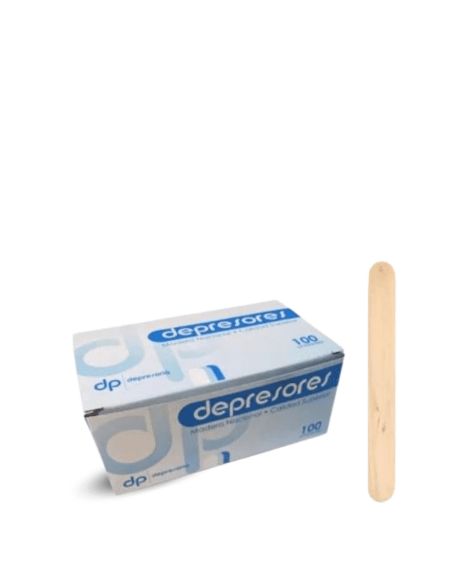 Depresores de madera 100 ud - 1