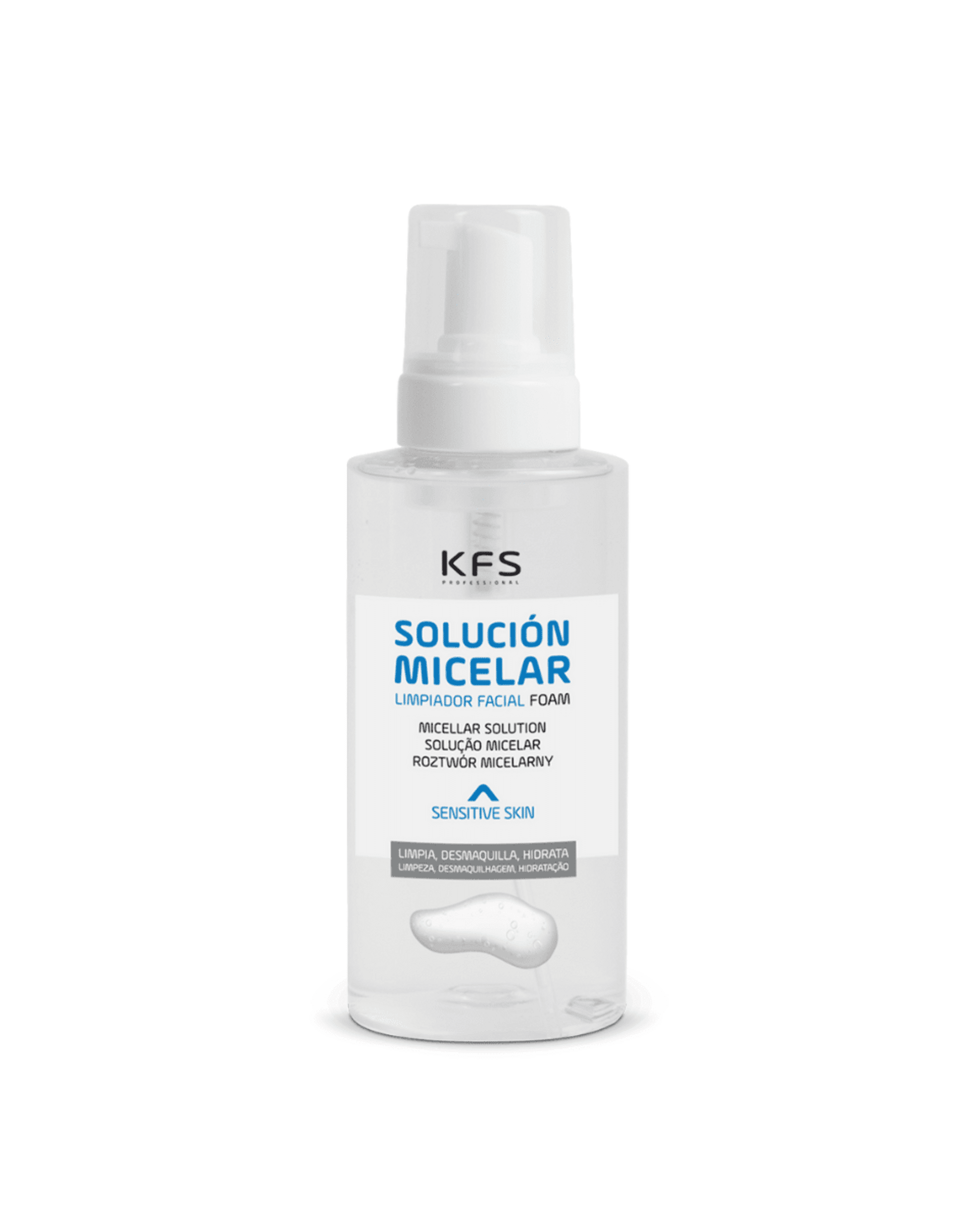 Solución Micelar Desmaquillante Facial Foam KFS - 1