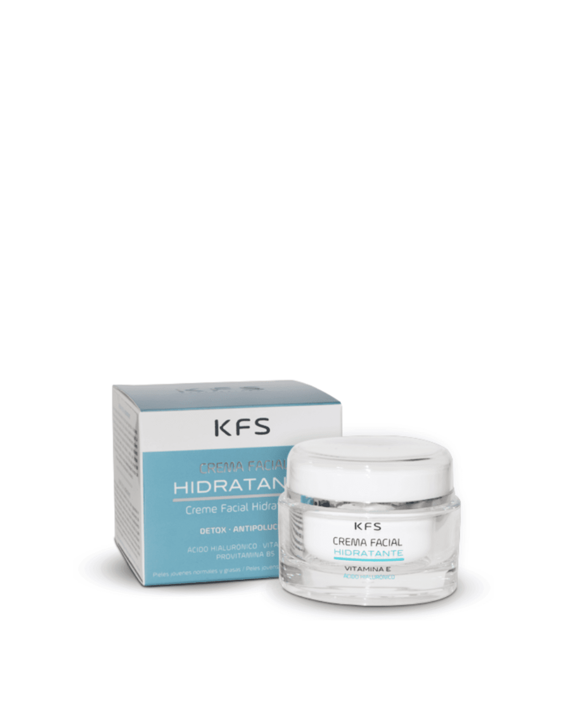 Crema Facial Hidratante Ácido Hialurónico KFS - 1