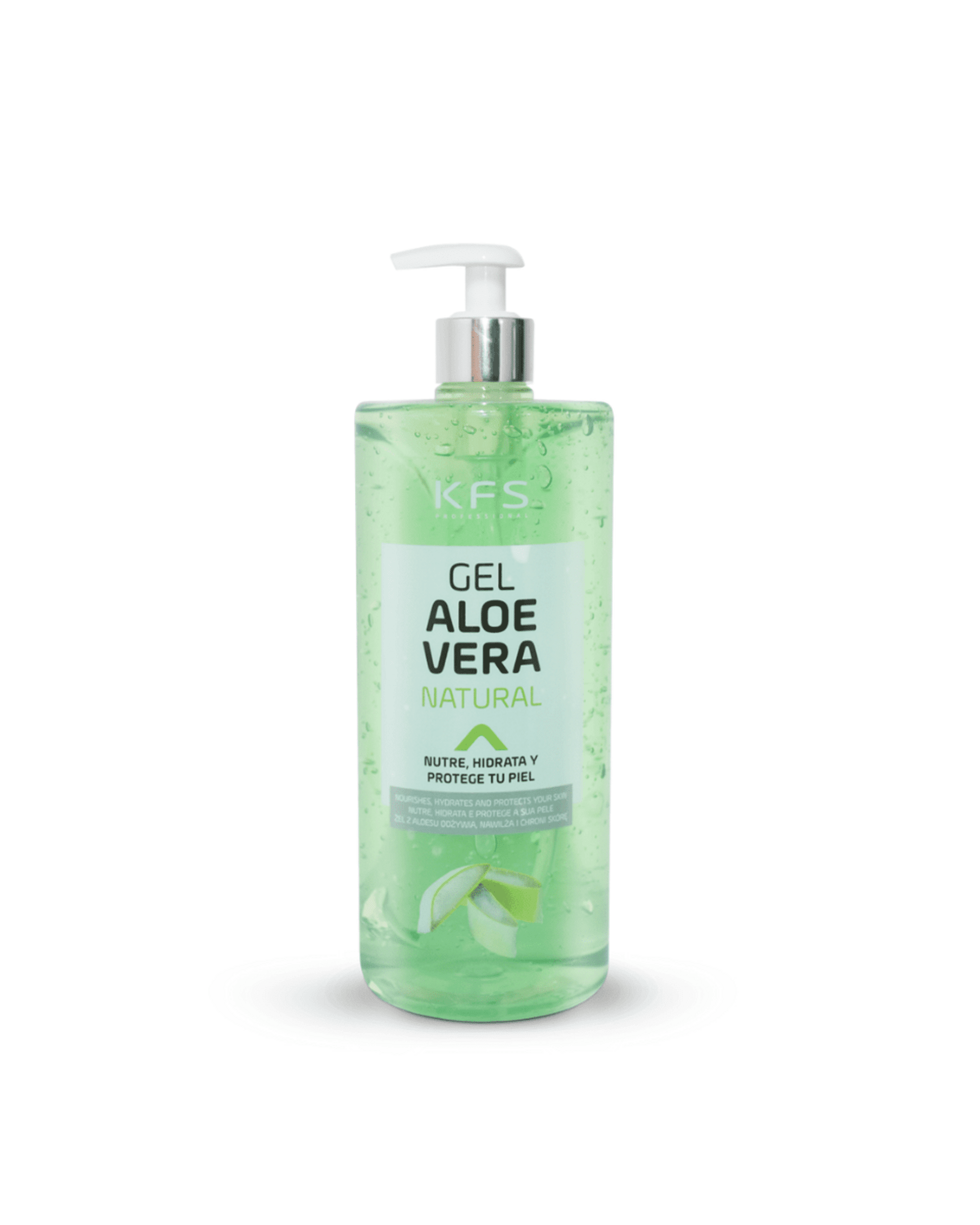 Gel de Aloe Vera Natural verde KFS - 2