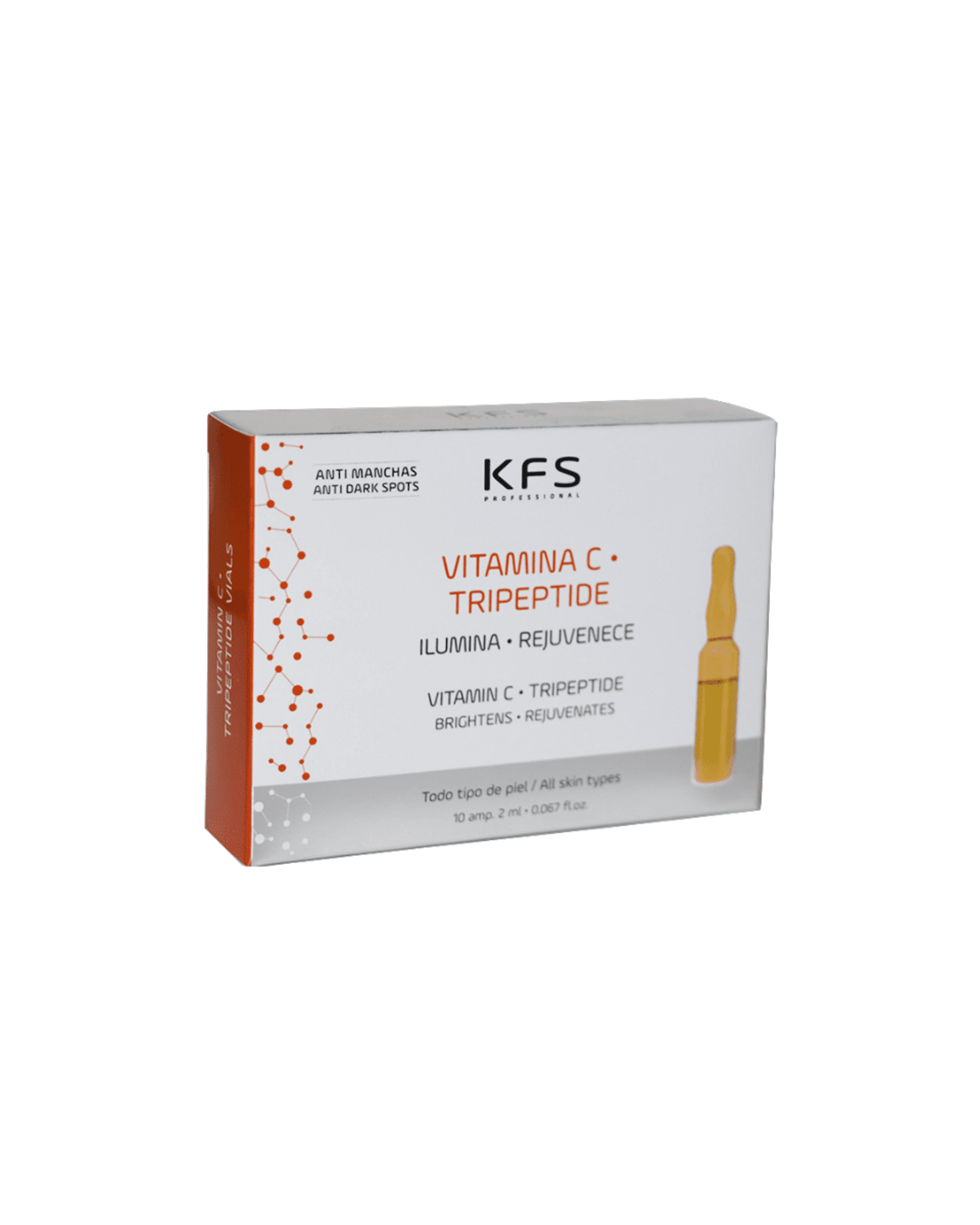 Ampollas Faciales Vitamina C luminosidad KFS - 1