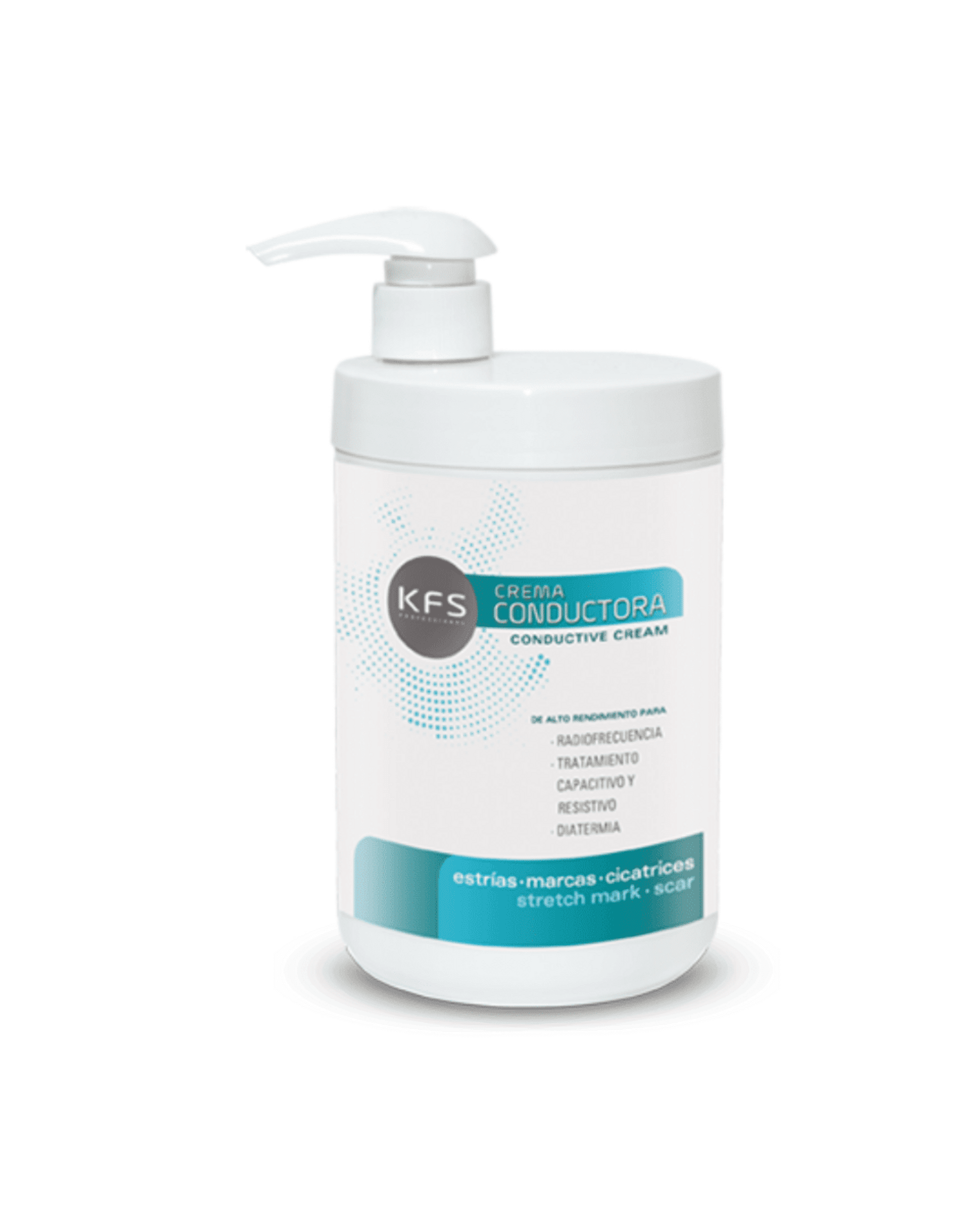 Crema Conductora Radiofrecuencia Estrias y Cicatrices KFS 1000 ml - 1