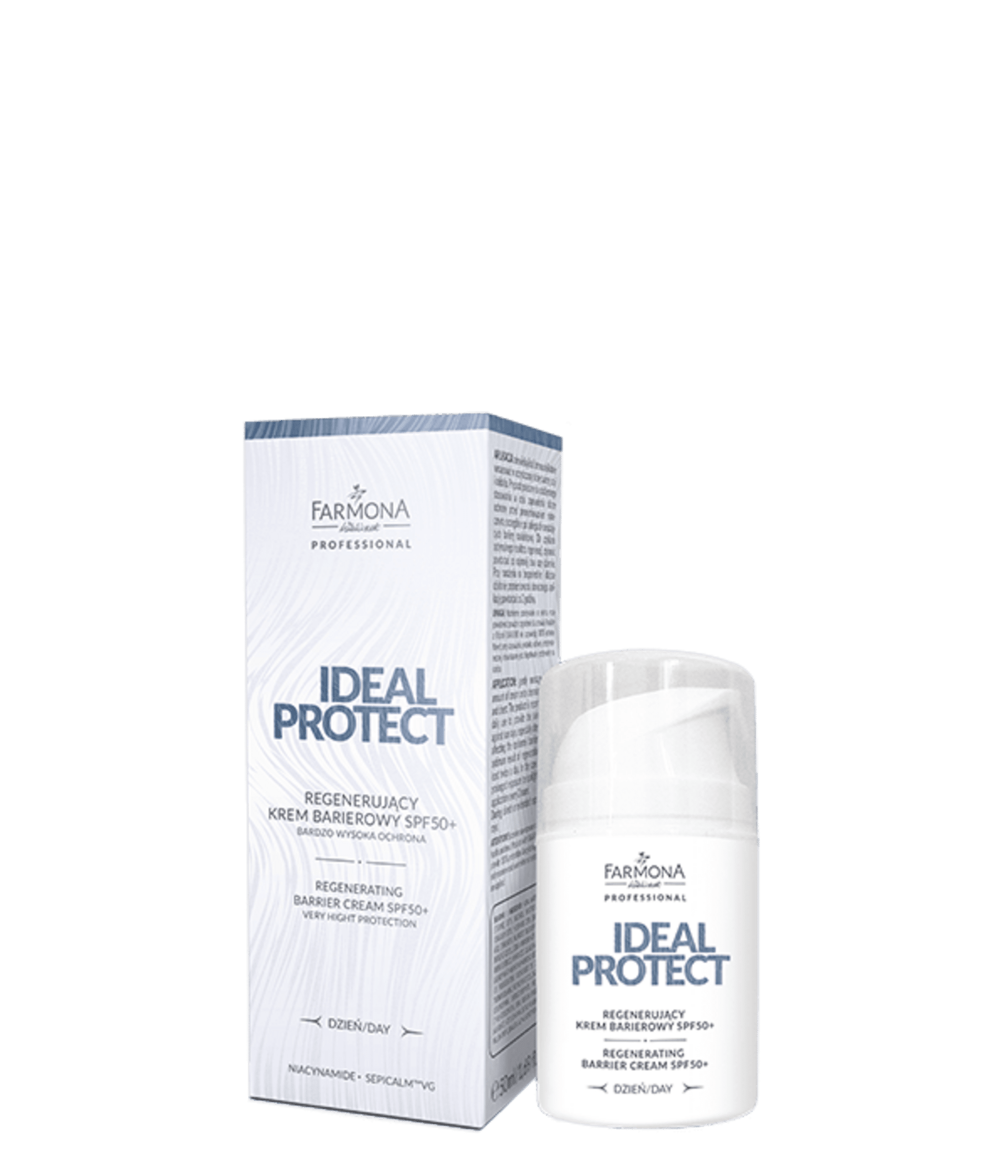 IDEAL PROTECT Crema barrera regeneradora alta protección spf50+ - 1