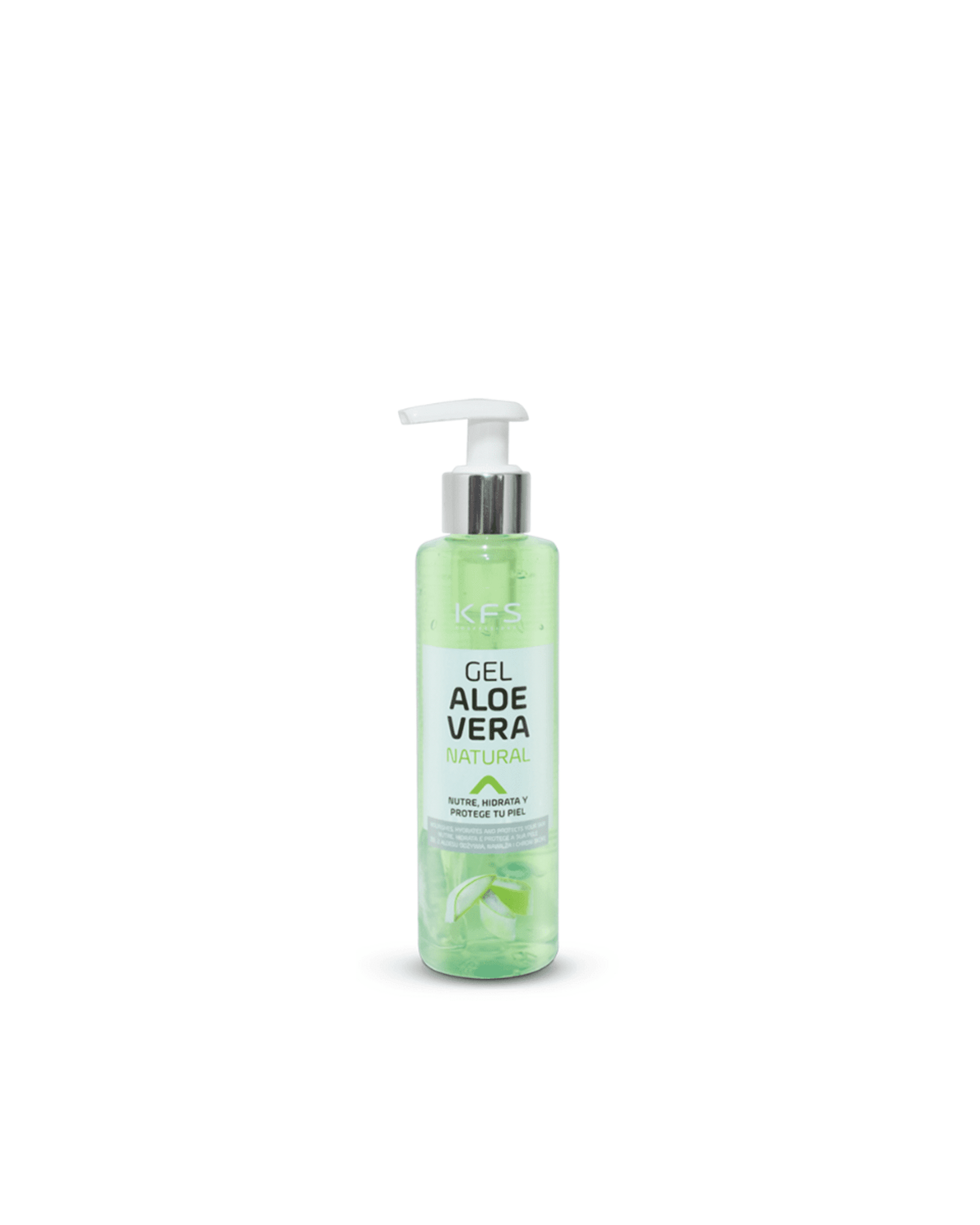 Gel de Aloe Vera Natural verde 200 ml KFS - 1